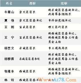 原北京市崇文区委书记调任市科协