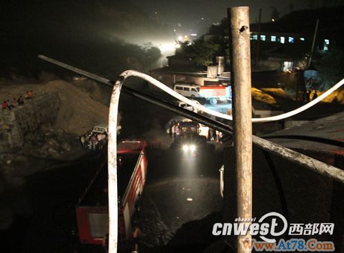 陕西韩城煤矿井下灭火方案确定开辟新救援通道