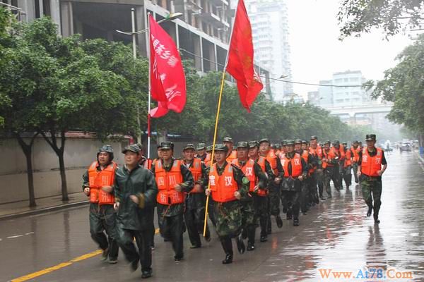 达州军分区抗击“7.18”特大洪灾纪实(图)