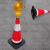 红锥 锥筒 三角帽 橡胶隔离锥 警示锥筒