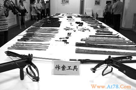 郑州警方公布打黑情况黑恶势力成暴力拆迁主角