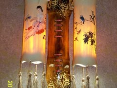 批发竹制工艺壁灯 批发竹制工艺壁灯