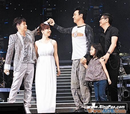 谭咏麟训导关楚耀做错事要自己面对承担(图)