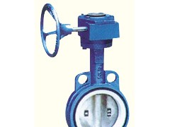 D371X对夹式蜗轮软密封蝶阀 D371X对夹式蜗轮软密封蝶阀