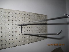 喷塑价格牌挂钩，超市双线挂钩