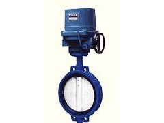 D971X对夹式电动软密封蝶阀 D971X对夹式电动软密封蝶阀