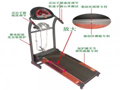 豪华电动跑步机沙滩跑东莞深圳跑步机健身器材价格