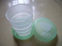 塑料杯密封杯旅行伸缩杯广告杯一次性纸杯