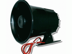 无线警号报警器，无线大黑喇叭报警器，精品警号报警器