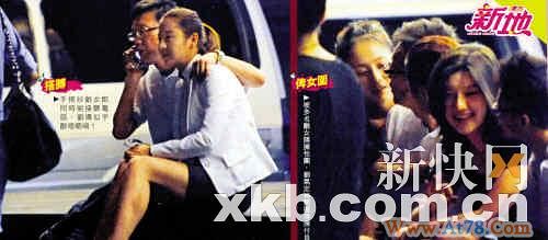 导演刘伟强北京醉酒抱艳女 回应称是喝多了(图)