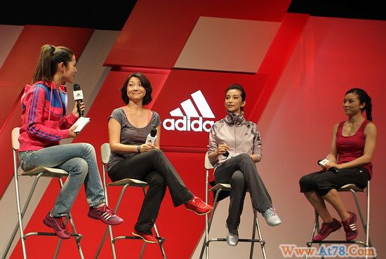 李冰冰运动装亮相上海鼓励女性加运动(图)