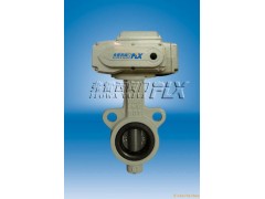 电动对夹式蝶阀 电动蝶阀软密封