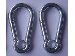 供应佛山不锈钢登山扣 201不锈钢葫型登山扣带圈