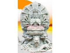 千手观音石雕刻