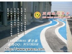 供应上海睿龙生态彩色透水地坪