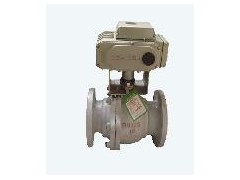 电动球阀 Q941F-16 法兰球阀