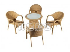 供应和星X119藤编餐椅