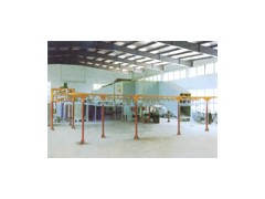 供应悬挂喷漆烘干烘道流水线