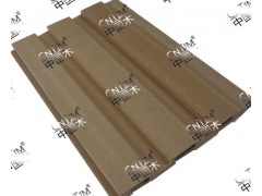 装饰生态木吸音板兰州槽木吸音板93长城木阻燃隔音板