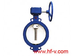 D373H蜗轮传动对夹式偏心硬密封蝶阀