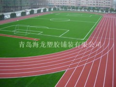 塑胶跑道工程---青岛海龙