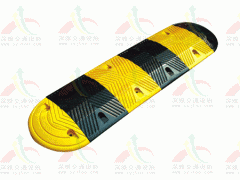 广州生产小区橡胶减速带，广州上门安装橡胶减速路拱