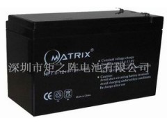 报警主机、门禁蓄电池12V7AH