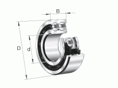 30/5-B-TVH角接触球轴承