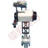 ZPQV气动偏心旋转阀  气动偏心旋转调节阀 气动调节阀