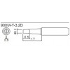 无铅白光烙铁咀900M-T-3.2D