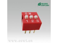 供应2-12位平拨型DIP开关