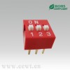 供应2-12位平拨型DIP开关