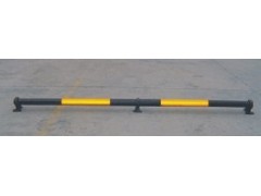 2.5寸钢管挡轮杆停车场施工车位划线挡轮杆|橡胶定位器 2.5寸钢管挡轮杆停车场施工车位划线挡轮杆|橡胶定位器