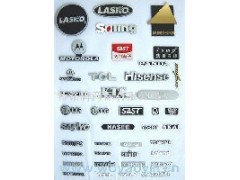 铝质高光铭牌，高光标牌，拉丝铭牌，铝拉丝标牌