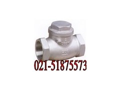 上海止回阀-不锈钢内螺纹旋启式止回阀