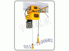 YS型黑熊环链式电葫芦|品质高端-宇雕正品保证