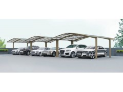 供应销售铝合金车棚、铝合金斜拉车棚