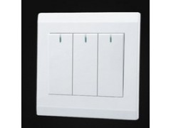 三位单控墙壁开关生产厂家直销