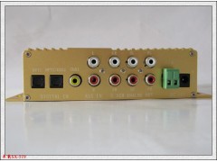 车载DVD光纤同轴数字信号解码器,双光纤同轴输入,5.1输出 车载DVD光纤同轴数字信号解码器,双光纤同轴输入,5.1输出