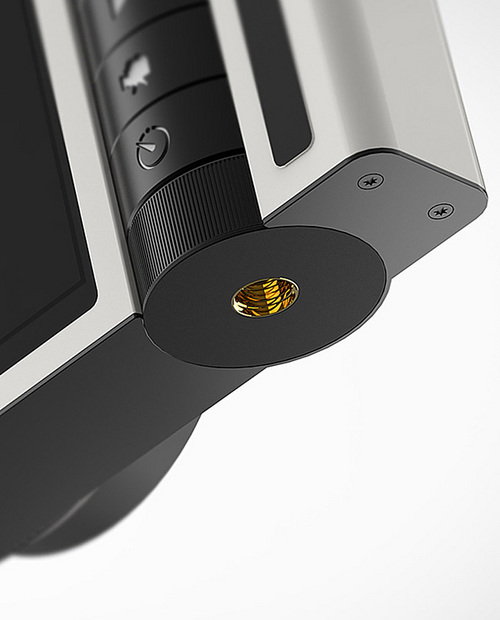 用拨轮控制的概念相机Rotor