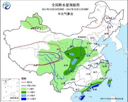 冷空气将影响北方 南方或迎暴雨