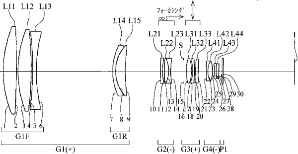尼康公布800/5.6超长焦镜头专利