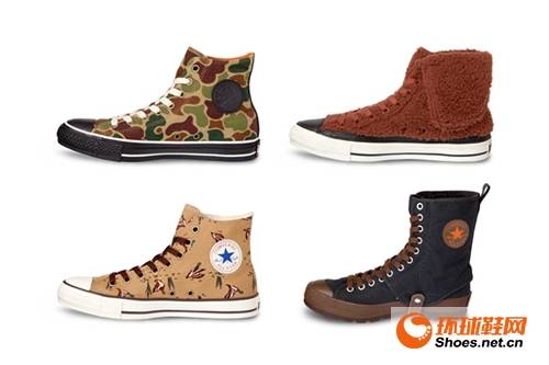CONVERSE Japan All Star Hunting Collection鞋款引领时尚