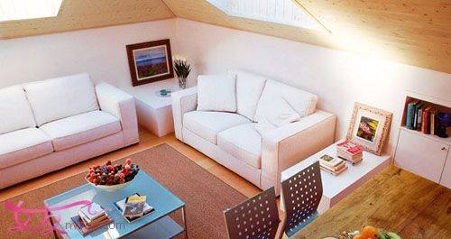 浪漫斜屋顶 极简主义最大化