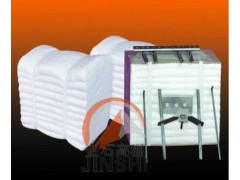 隧道窑顶部吊顶施工专用的含锆型保温棉块1400型