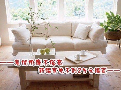 质优价廉不俗套 新婚家电不到2万元搞定
