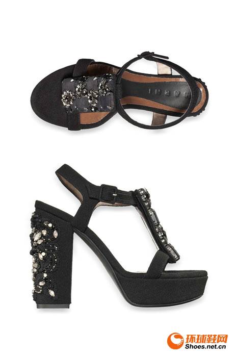 MARNI极具建筑感坡跟鞋 2011-12秋冬鞋款系列2淑女风