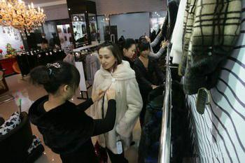 团购皮草受热捧 购买人员公务员居多