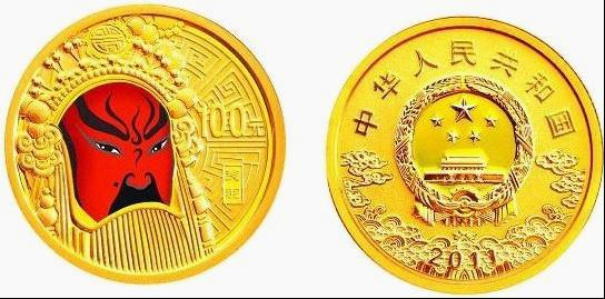 深圳金大福：脸谱2组金银币赏析