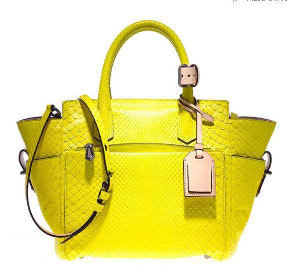 盘点：蛇皮材质皮包融合复古风高调来袭